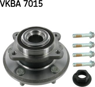 SKF VKBA 7015 - Комплект підшипника маточини колеса autozip.com.ua