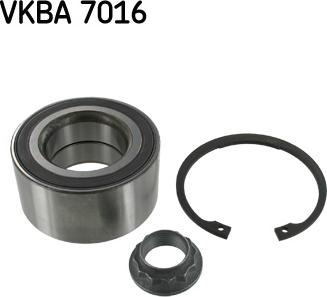 SKF VKBA 7016 - Піднипник маточини колеса з елементами монтажу autozip.com.ua