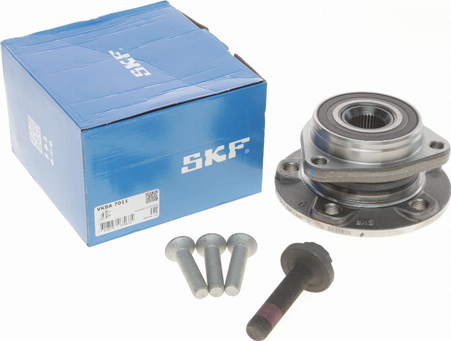 SKF VKBA 7011 - Комплект підшипника маточини колеса autozip.com.ua