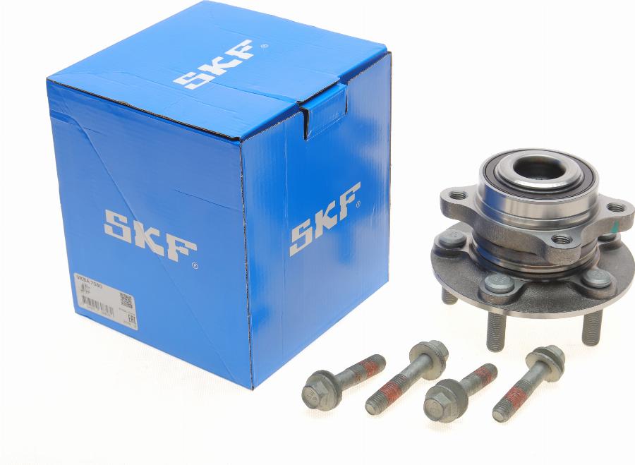 SKF VKBA 7080 - Комплект підшипника маточини колеса autozip.com.ua