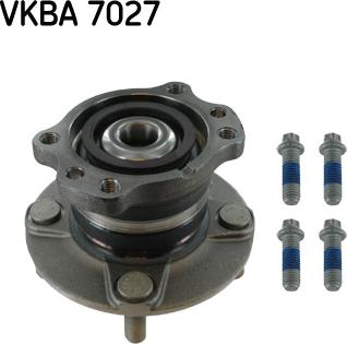 SKF VKBA 7027 - Комплект підшипника маточини колеса autozip.com.ua