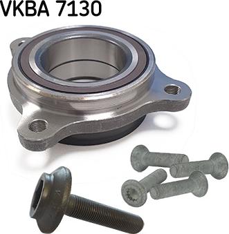 SKF VKBA 7130 - Комплект підшипника маточини колеса autozip.com.ua