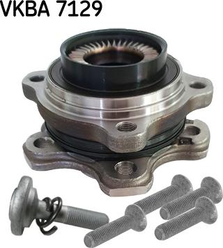 SKF VKBA 7129 - Комплект підшипника маточини колеса autozip.com.ua