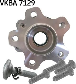 SKF VKBA 7129 - Комплект підшипника маточини колеса autozip.com.ua