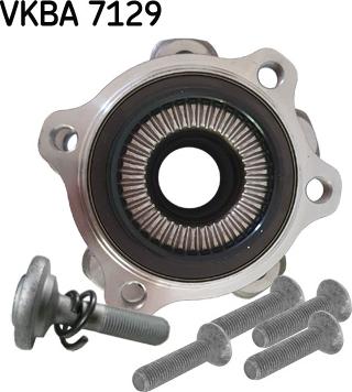 SKF VKBA 7129 - Комплект підшипника маточини колеса autozip.com.ua