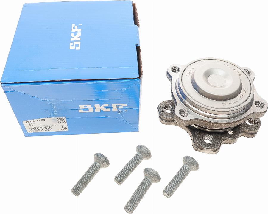 SKF VKBA 7128 - Комплект підшипника маточини колеса autozip.com.ua