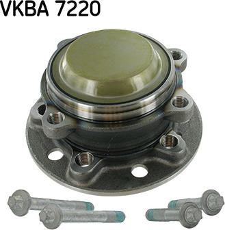 SKF VKBA 7220 - Комплект підшипника маточини колеса autozip.com.ua