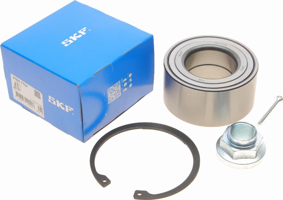 SKF VKBA 7759 - Комплект підшипника маточини колеса autozip.com.ua