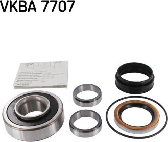 SKF VKBA 7707 - Комплект підшипника маточини колеса autozip.com.ua