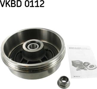 SKF VKBD 0112 - Гальмівний барабан autozip.com.ua