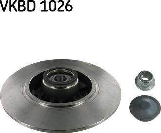 SKF VKBD 1026 - Гальмівний диск autozip.com.ua