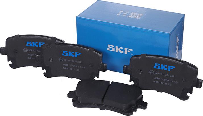 SKF VKBP 90950 - Гальмівні колодки, дискові гальма autozip.com.ua