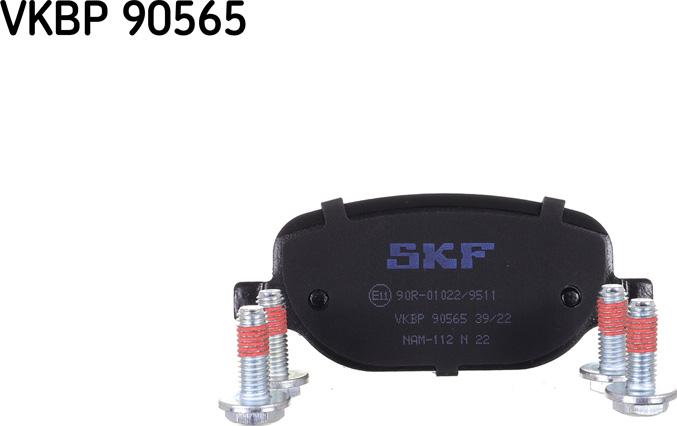 SKF VKBP 90565 - Гальмівні колодки, дискові гальма autozip.com.ua