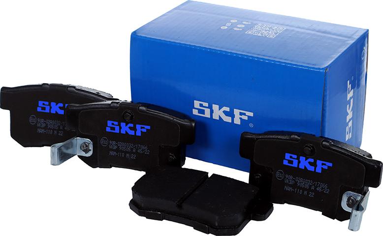 SKF VKBP 90505 A - Гальмівні колодки, дискові гальма autozip.com.ua