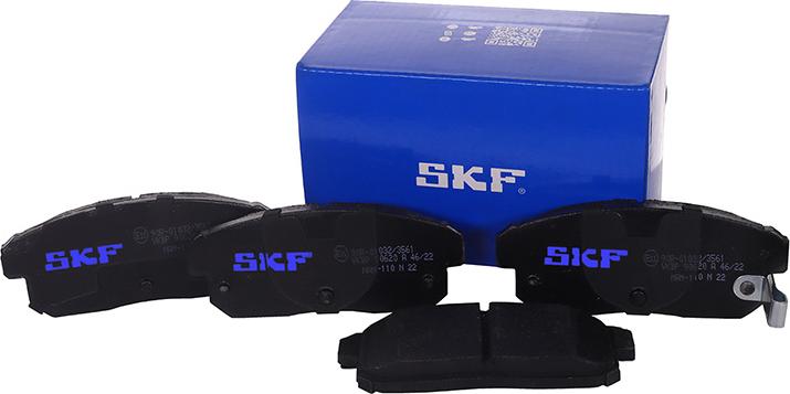 SKF VKBP 90620 A - Гальмівні колодки, дискові гальма autozip.com.ua