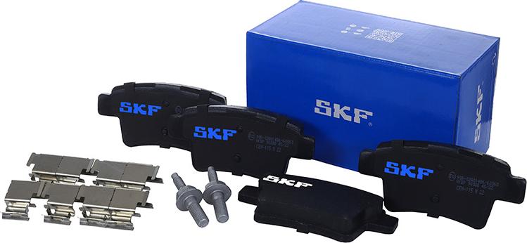 SKF VKBP 90088 - Гальмівні колодки, дискові гальма autozip.com.ua