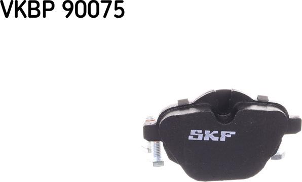 SKF VKBP 90075 - Гальмівні колодки, дискові гальма autozip.com.ua