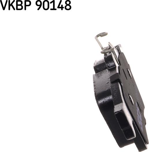 SKF VKBP 90148 - Гальмівні колодки, дискові гальма autozip.com.ua