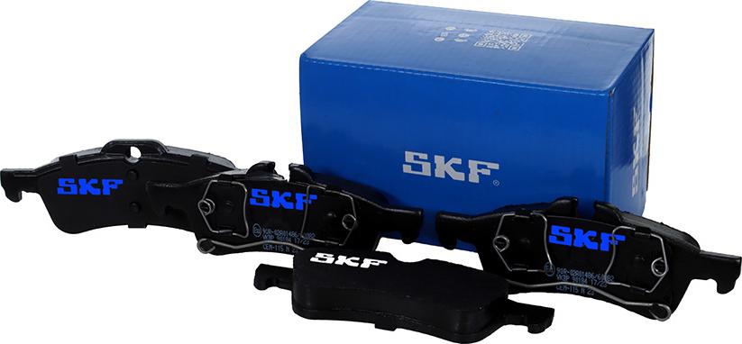 SKF VKBP 90184 - Гальмівні колодки, дискові гальма autozip.com.ua