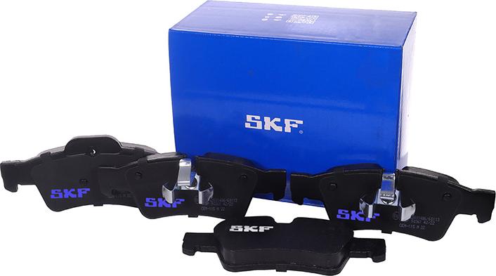 SKF VKBP 90361 - Гальмівні колодки, дискові гальма autozip.com.ua