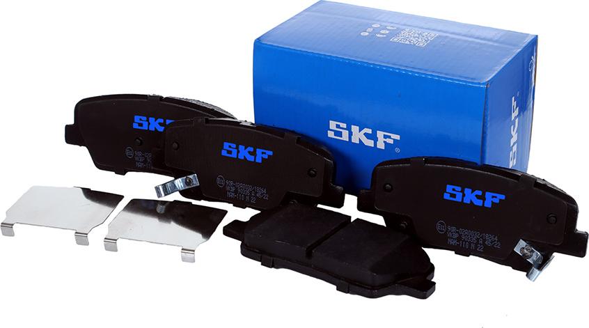 SKF VKBP 90335 A - Гальмівні колодки, дискові гальма autozip.com.ua