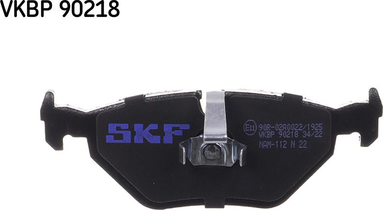 SKF VKBP 90218 - Гальмівні колодки, дискові гальма autozip.com.ua