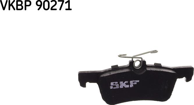 SKF VKBP 90271 - Гальмівні колодки, дискові гальма autozip.com.ua