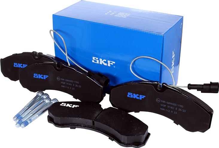 SKF VKBP 91061 E - Гальмівні колодки, дискові гальма autozip.com.ua