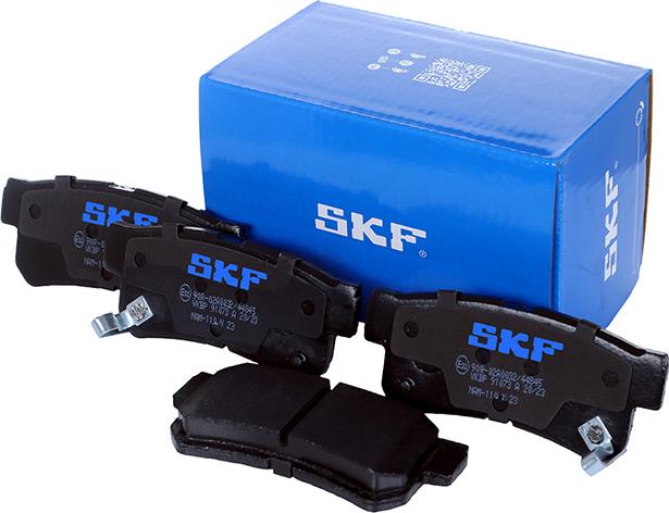 SKF VKBP 91073 A - Гальмівні колодки, дискові гальма autozip.com.ua