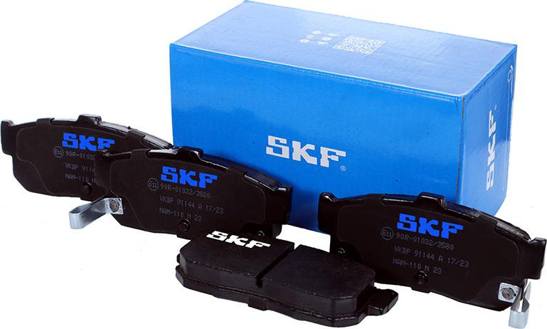 SKF VKBP 91144 A - Гальмівні колодки, дискові гальма autozip.com.ua