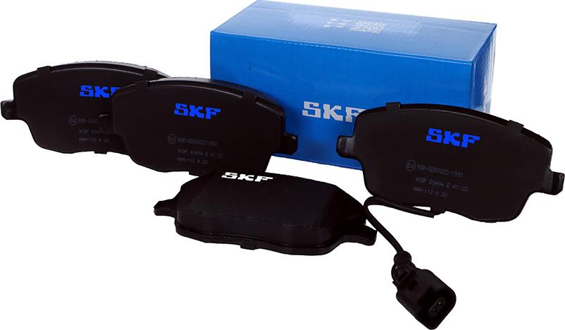 SKF VKBP 80494 E - Гальмівні колодки, дискові гальма autozip.com.ua