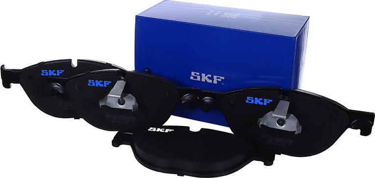 SKF VKBP 80442 - Гальмівні колодки, дискові гальма autozip.com.ua