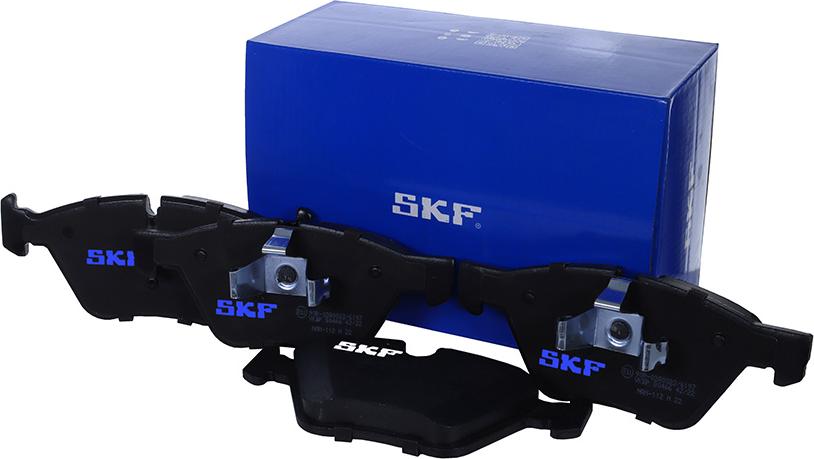 SKF VKBP 80466 - Гальмівні колодки, дискові гальма autozip.com.ua