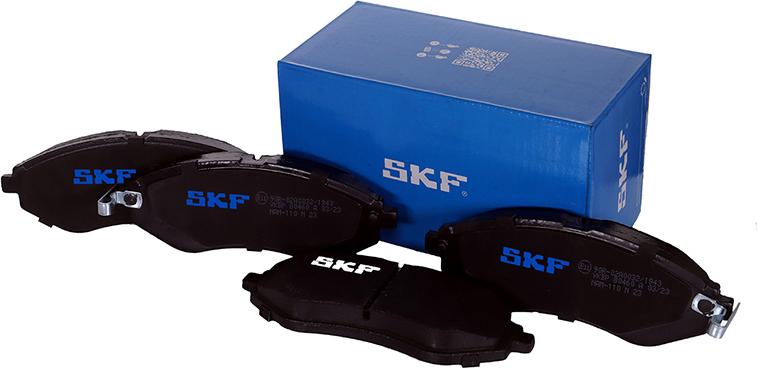 SKF VKBP 80460 A - Гальмівні колодки, дискові гальма autozip.com.ua