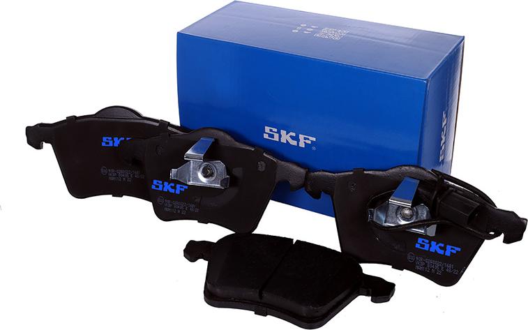 SKF VKBP 80405 E - Гальмівні колодки, дискові гальма autozip.com.ua