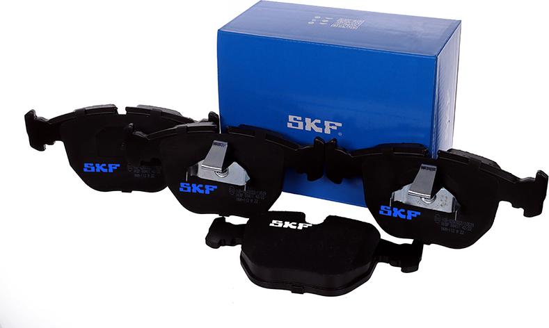 SKF VKBP 80411 - Гальмівні колодки, дискові гальма autozip.com.ua