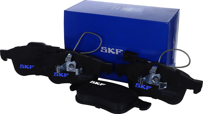 SKF VKBP 80487 E - Гальмівні колодки, дискові гальма autozip.com.ua