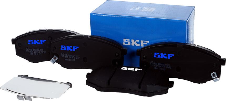 SKF VKBP 80430 A - Гальмівні колодки, дискові гальма autozip.com.ua
