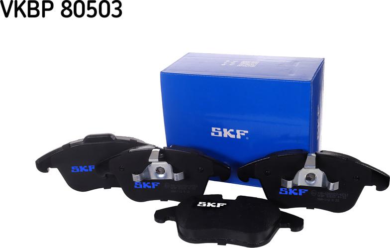 SKF VKBP 80503 - Гальмівні колодки, дискові гальма autozip.com.ua