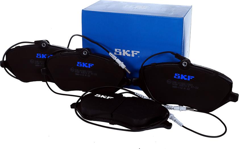 SKF VKBP 80519 E - Гальмівні колодки, дискові гальма autozip.com.ua