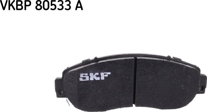 SKF VKBP 80533 A - Гальмівні колодки, дискові гальма autozip.com.ua