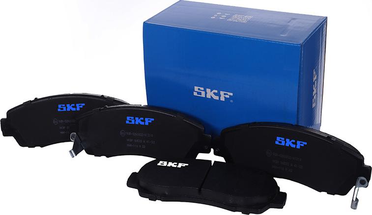 SKF VKBP 80533 A - Гальмівні колодки, дискові гальма autozip.com.ua