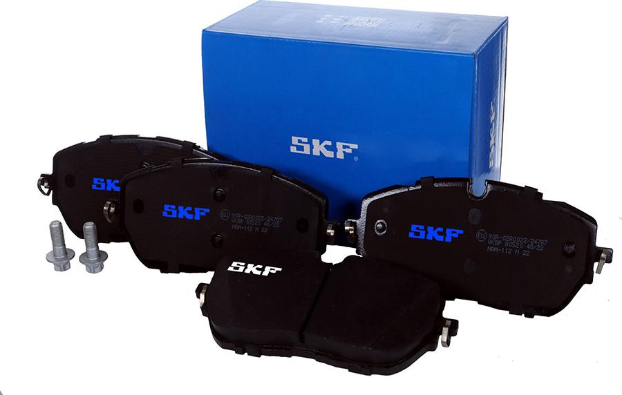 SKF VKBP 80520 - Гальмівні колодки, дискові гальма autozip.com.ua