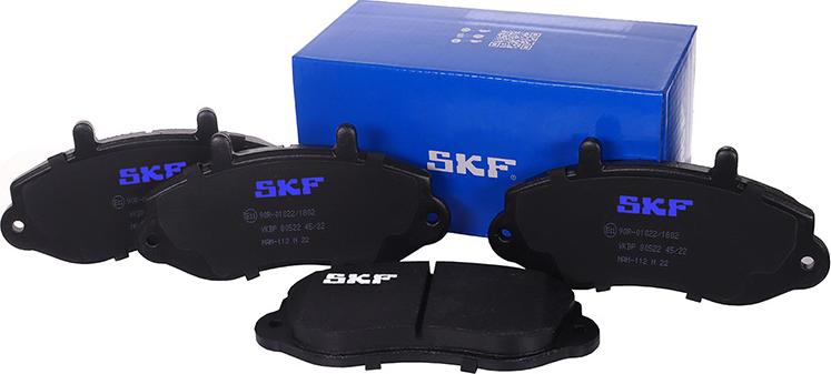 SKF VKBP 80522 - Гальмівні колодки, дискові гальма autozip.com.ua