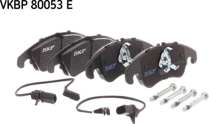 SKF VKBP 80053 E - Гальмівні колодки, дискові гальма autozip.com.ua