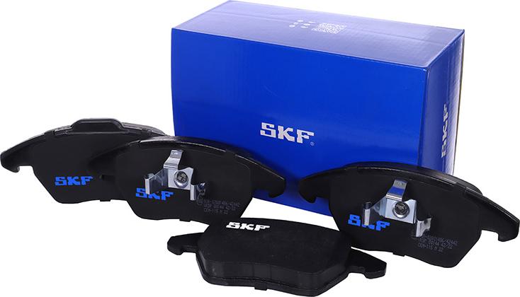 SKF VKBP 80144 - Гальмівні колодки, дискові гальма autozip.com.ua