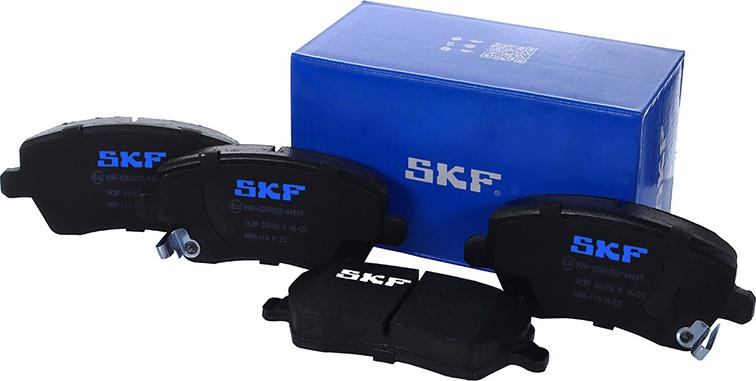 SKF VKBP 80182 A - Гальмівні колодки, дискові гальма autozip.com.ua