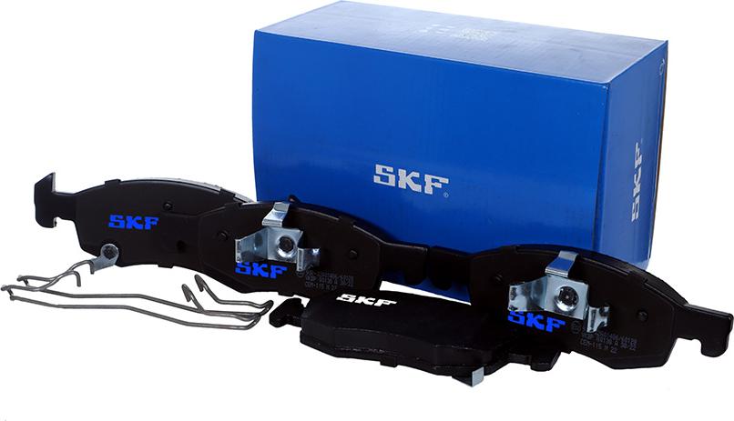 SKF VKBP 80138 A - Гальмівні колодки, дискові гальма autozip.com.ua