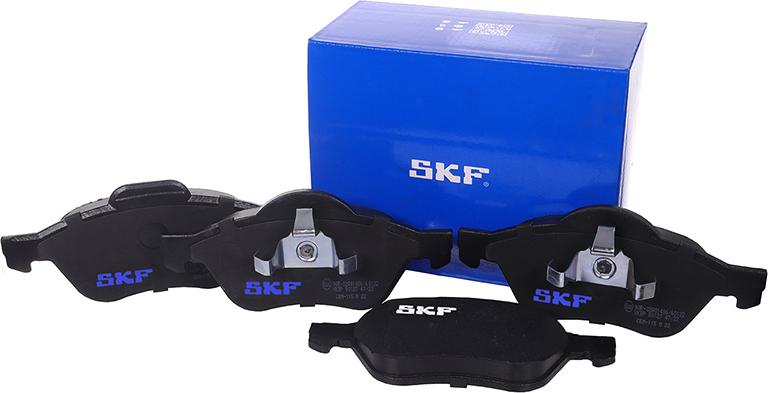 SKF VKBP 80127 - Гальмівні колодки, дискові гальма autozip.com.ua