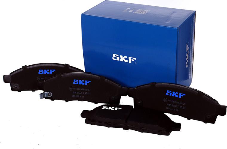 SKF VKBP 80331 A - Гальмівні колодки, дискові гальма autozip.com.ua